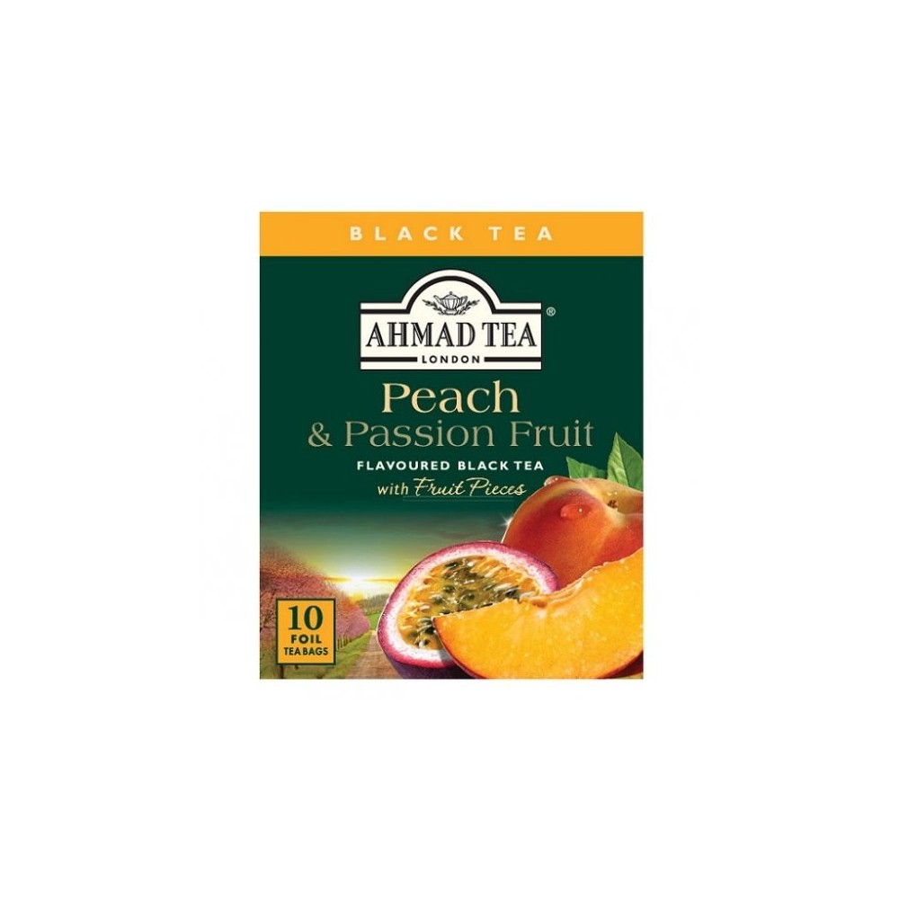 Peach & Passion Fruit Black Tea 10 Teabags