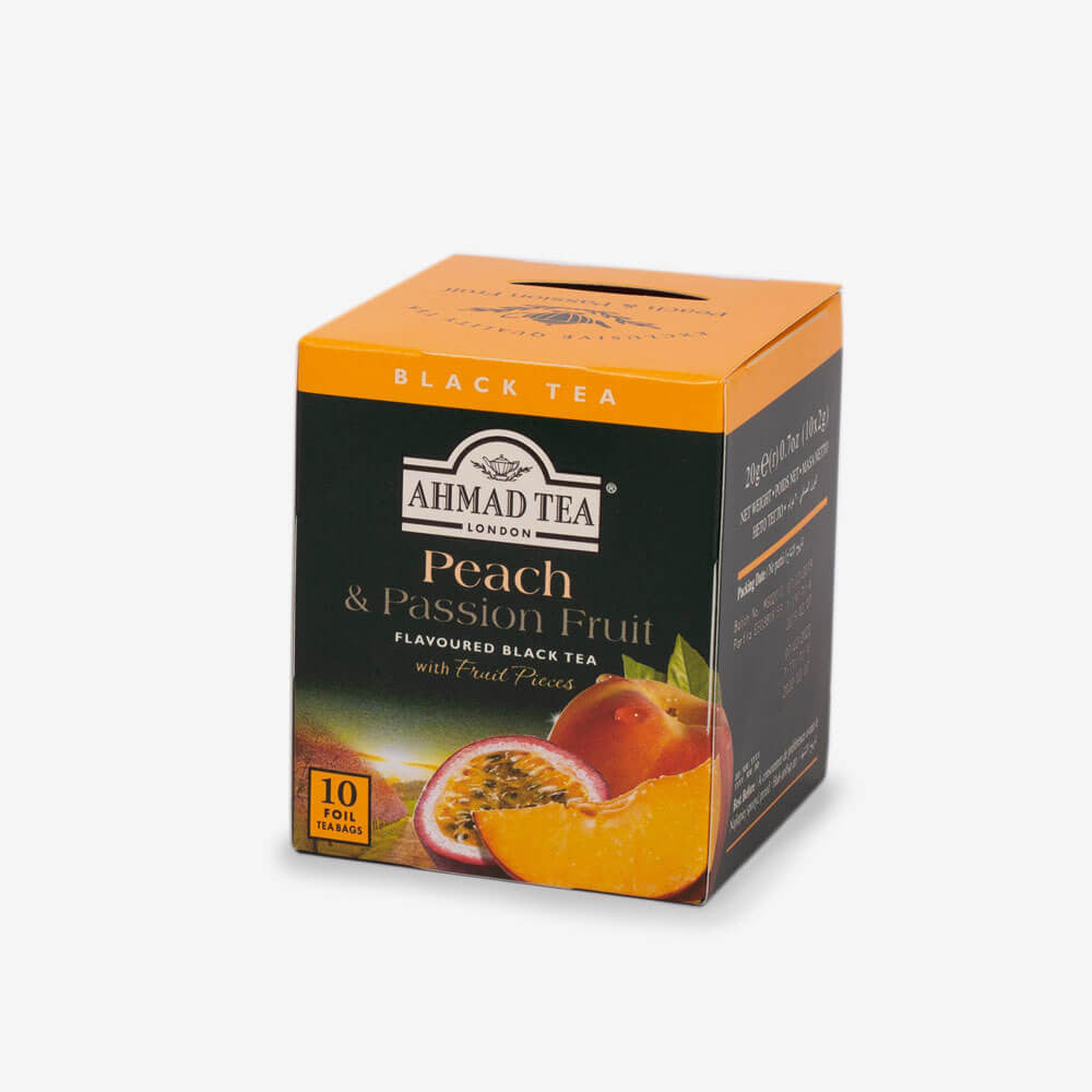 Peach & Passion Fruit Black Tea 10 Teabags