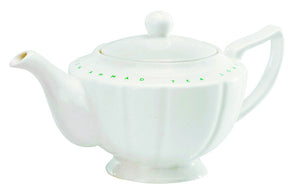 Ahmad Tea Porcelain White Teapot