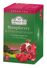 Raspberry & Pomegranate Green Tea 20 Teabags